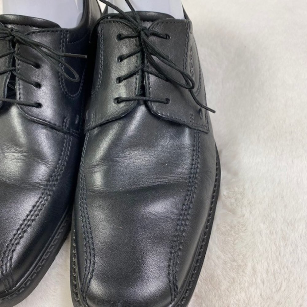 Ecco New Jersey Bike Toe Lace Up Leather Oxfords, size 7 - Picture 5 of 14